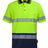 JB's Wear HI VIS (D+N) COTTON BACK S/S SEGMENTED TAPE POLO 6HMSS - WEARhouse