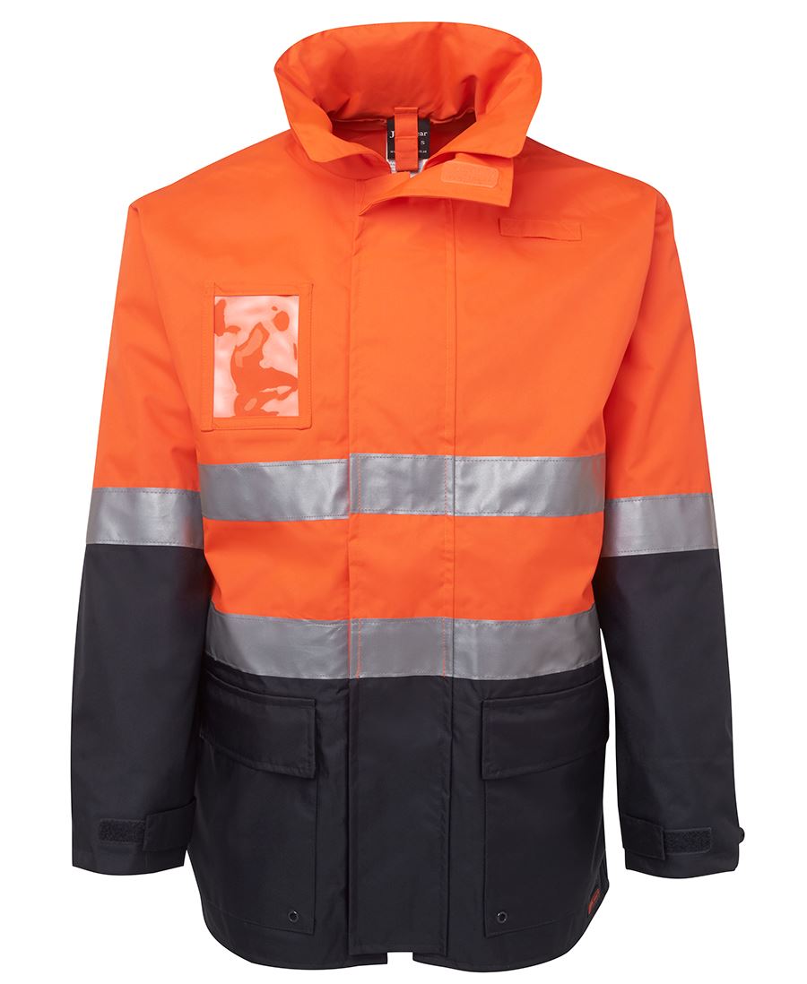JB's Wear Hi Vis (D+N) Long Line Jacket 6DNLL - WEARhouse
