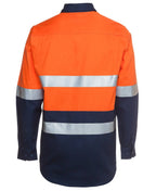 JB's Wear Hi Vis (D+N) L/S 190G Shirt 6HLS - WEARhouse