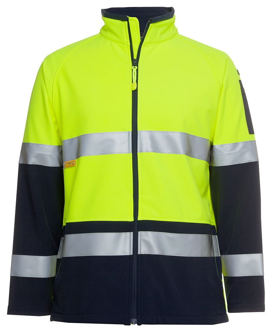 JB's Wear Hi Vis (D+N) Softshell Jacket 6D4LJ - WEARhouse