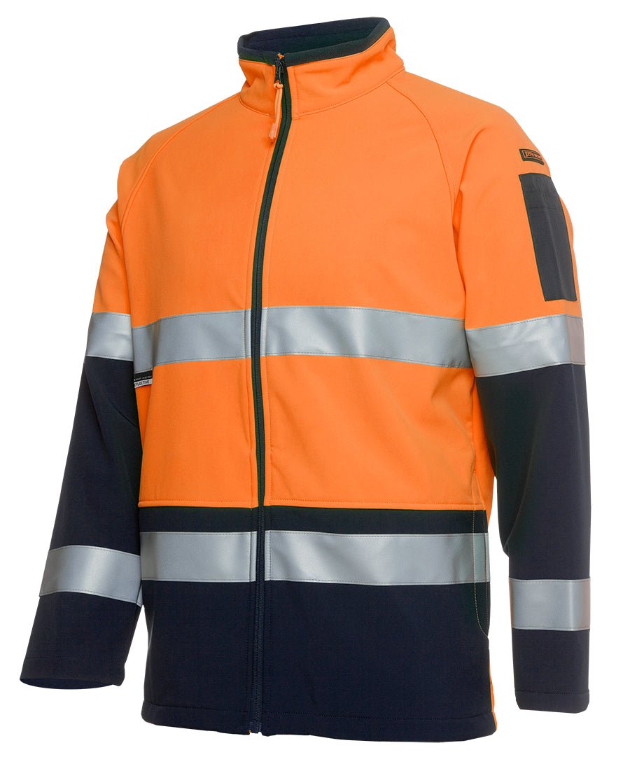 JB's Wear Hi Vis (D+N) Softshell Jacket 6D4LJ - WEARhouse