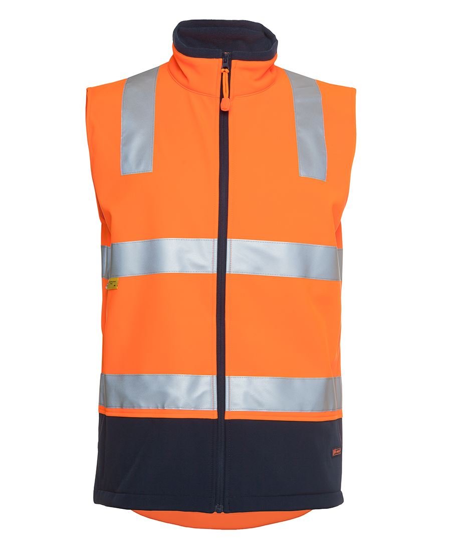 JB's Wear Hi Vis (D+N) Softshell Vest 6D4LK - WEARhouse