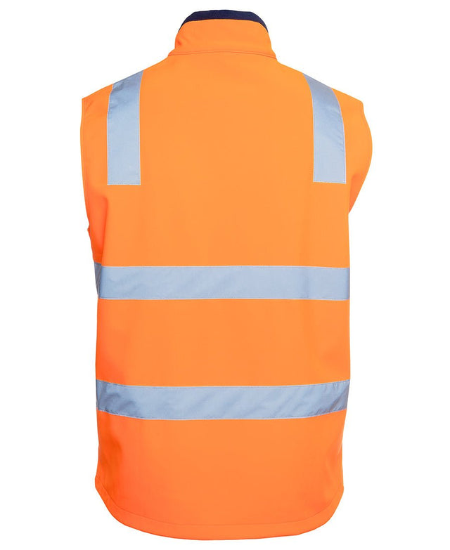 JB's Wear Hi Vis D+N Water Resistant Softshell Vest 6DWV - WEARhouse