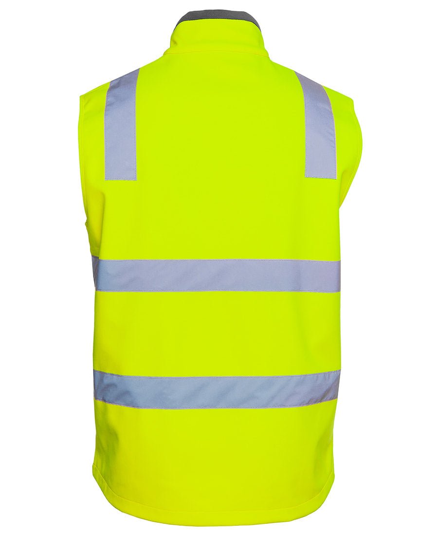 JB's Wear Hi Vis D+N Water Resistant Softshell Vest 6DWV - WEARhouse