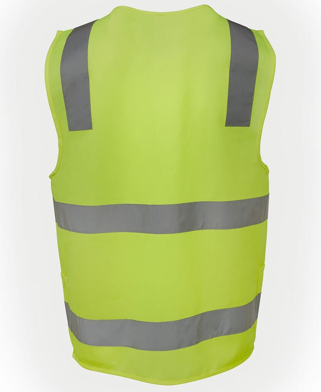 JB's Wear Hi Vis (D+N) Zip Safety Vest 6DNSZ - WEARhouse