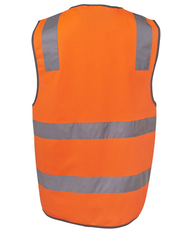 JB's Wear Hi Vis (D+N) Zip Safety Vest 6DNSZ - WEARhouse