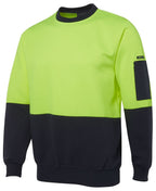 JB's Wear Hi Vis Fleecy Crew 6HVCN - WEARhouse
