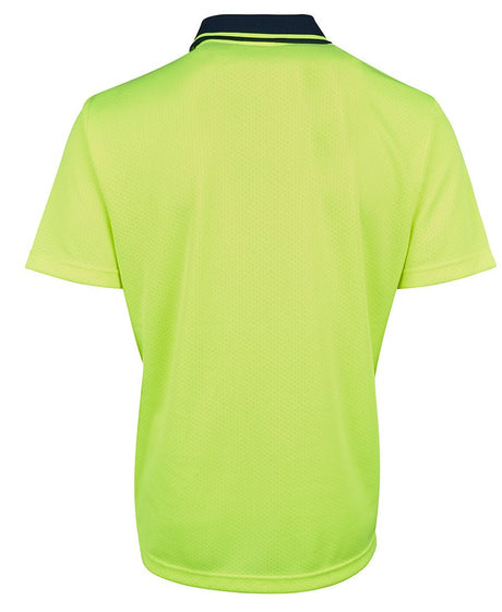 JB's Wear Hi Vis Jacquard Non Cuff Polo 6HJNC - WEARhouse