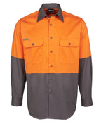 JB's Wear Hi Vis L/S 150G Shirt 6HWSL - WEARhouse