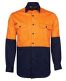 JB's Wear Hi Vis L/S 150G Shirt 6HWSL - WEARhouse