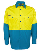 JB's Wear Hi Vis L/S 150G Shirt 6HWSL - WEARhouse