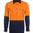 JB's Wear Hi Vis L/S 190g Close Front Shirt 6HVCF - WEARhouse