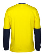 JB's Wear HI VIS L/S CREW NECK COTTON T-SHIRT 6HVTN - WEARhouse
