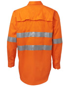 JB's Wear Hi Vis L/S (D+N) 150G Work Shirt 6DNWL - WEARhouse