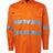 JB's Wear Hi Vis L/S (D+N) 150G Work Shirt 6DNWL - WEARhouse