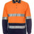 JB's Wear Hi Vis L/S (D+N) Cotton Back Polo 6HMCB - WEARhouse