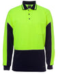 JB's Wear Hi Vis L/S Gap Polo 6HVGL - WEARhouse