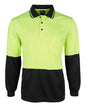 JB's Wear Hi Vis L/S Jacquard Polo 6HJNL - WEARhouse