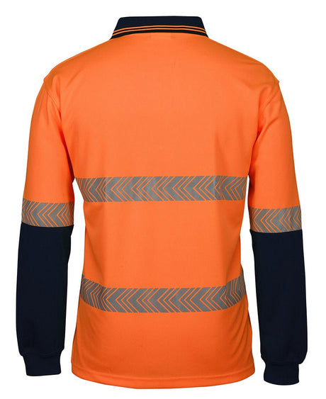 JB's Wear HI VIS L/S SEGMENTED TAPE POLO 6HLST - WEARhouse