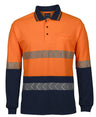 JB's Wear HI VIS L/S SEGMENTED TAPE POLO 6HLST - WEARhouse