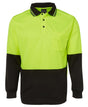 JB's Wear Hi Vis L/S Trad Polo 6HVPL - WEARhouse