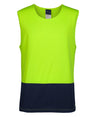 JB's Wear HI VIS MUSCLE TOP 6HMT - WEARhouse