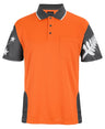 JB's Wear HI VIS NZ FERN POLO 6HNF - WEARhouse