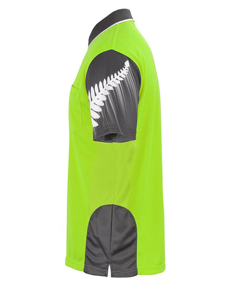 JB's Wear HI VIS NZ FERN POLO 6HNF - WEARhouse