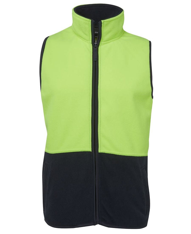 JB's Wear Hi Vis Polar Vest 6HVPV - WEARhouse