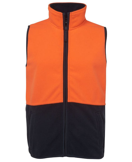 JB's Wear Hi Vis Polar Vest 6HVPV - WEARhouse