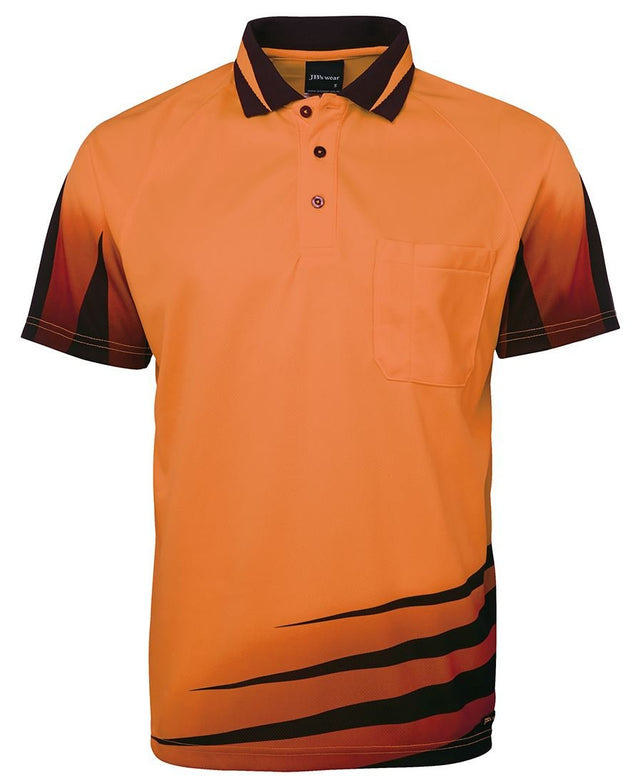 JB's Wear Hi Vis Rippa Sub Polo 6HVRS - WEARhouse