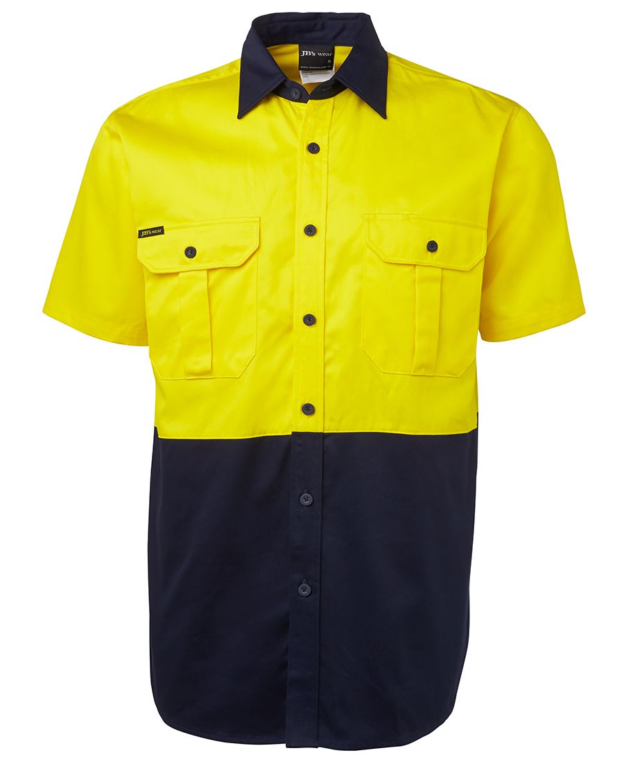 JB's Wear Hi Vis S/S 190G Shirt 6HWS - WEARhouse