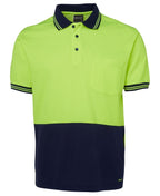 JB's Wear Hi Vis S/S Cotton Back Polo 6HPS - WEARhouse