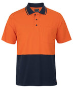 JB's Wear HI VIS S/S COTTON PIQUE TRAD POLO 6HVQS - WEARhouse