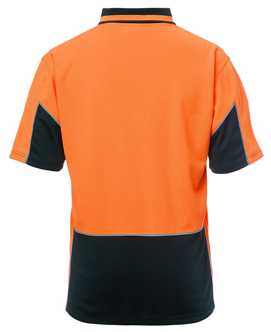JB's Wear HI VIS S/S GAP POLO 6HVGS - WEARhouse