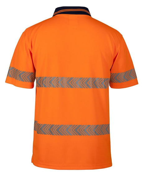 JB's Wear HI VIS S/S SEGMENTED TAPE POLO 6HSST - WEARhouse