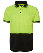 JB's Wear Hi Vis S/S Traditional Polo 6HVPS - WEARhouse