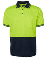 JB's Wear Hi Vis S/S Traditional Polo 6HVPS - WEARhouse