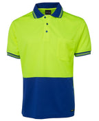 JB's Wear Hi Vis S/S Traditional Polo 6HVPS - WEARhouse