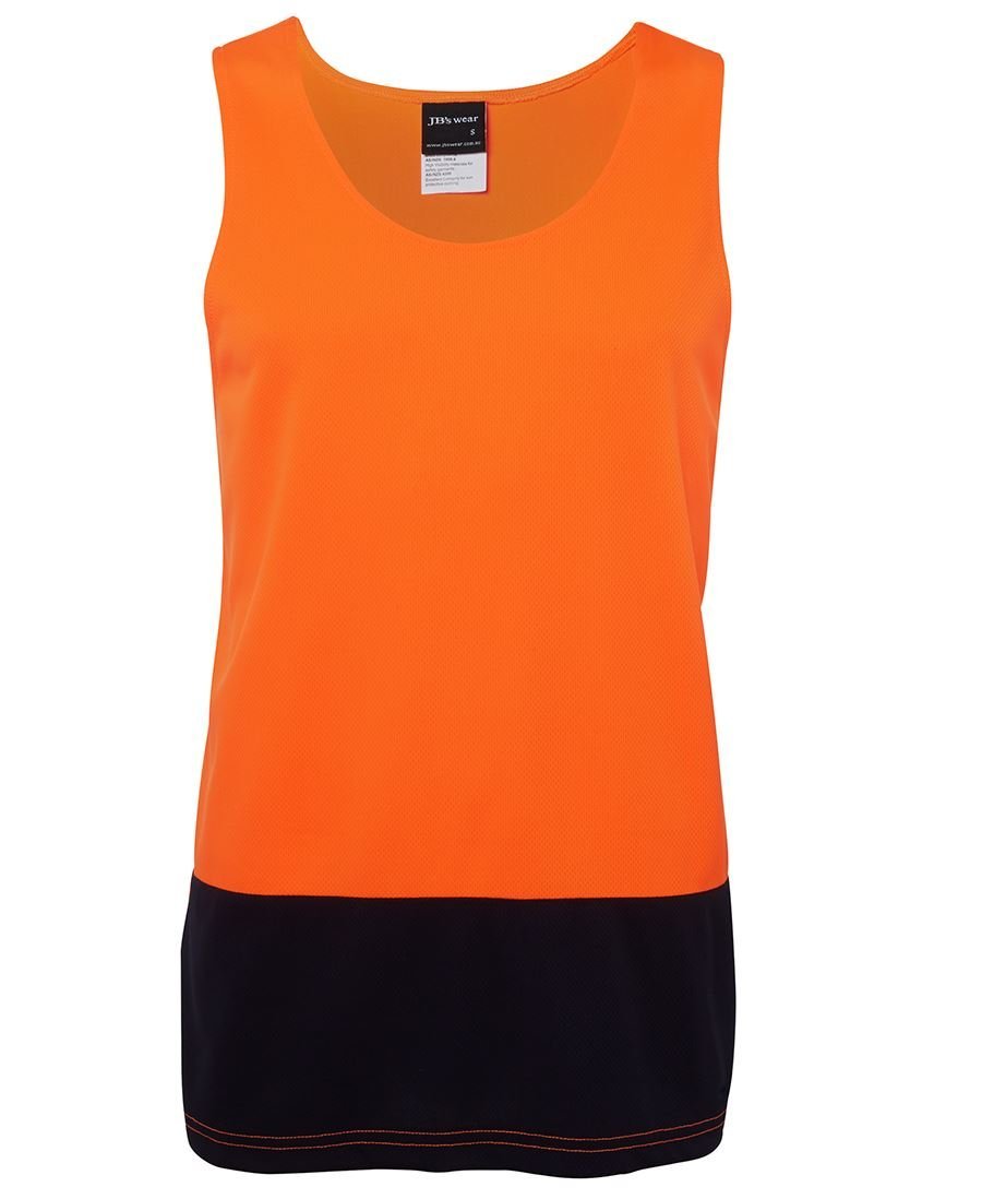 JB's Wear Hi Vis Traditional Singlet 6HTS - WEARhouse