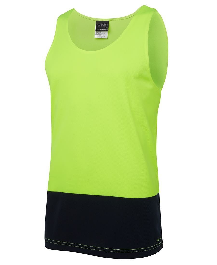 JB's Wear Hi Vis Traditional Singlet 6HTS - WEARhouse
