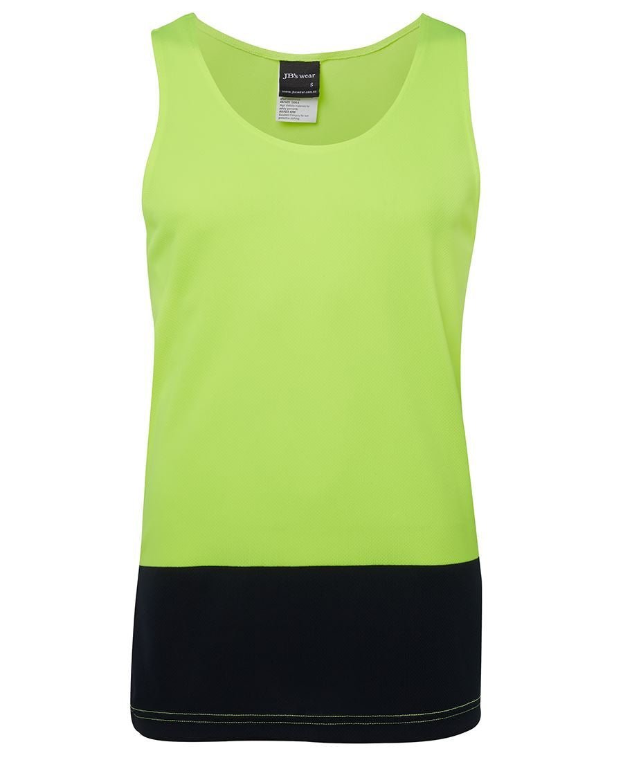 JB's Wear Hi Vis Traditional Singlet 6HTS - WEARhouse