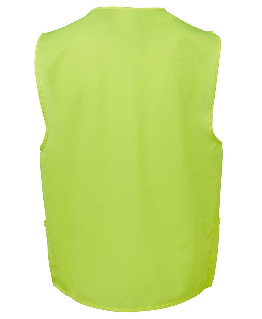 JB's Wear Hi Vis Zip Safety Vest 6HVSZ - WEARhouse