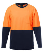 JB's Wear JB's Hi Vis Long Sleeve Traditional T-Shirt 6HVTL - WEARhouse