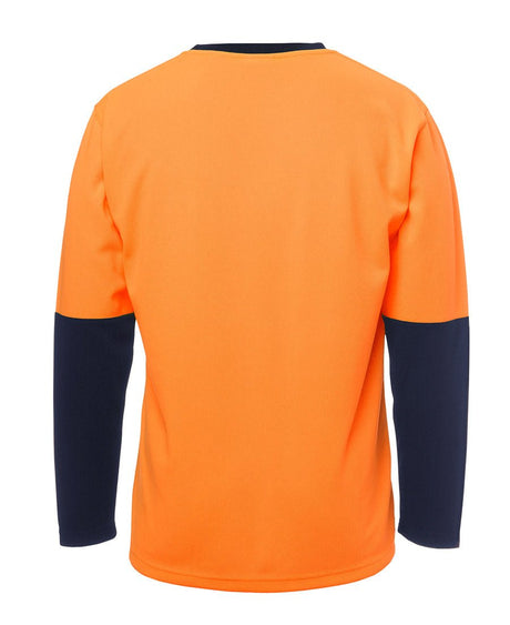 JB's Wear JB's Hi Vis Long Sleeve Traditional T-Shirt 6HVTL - WEARhouse