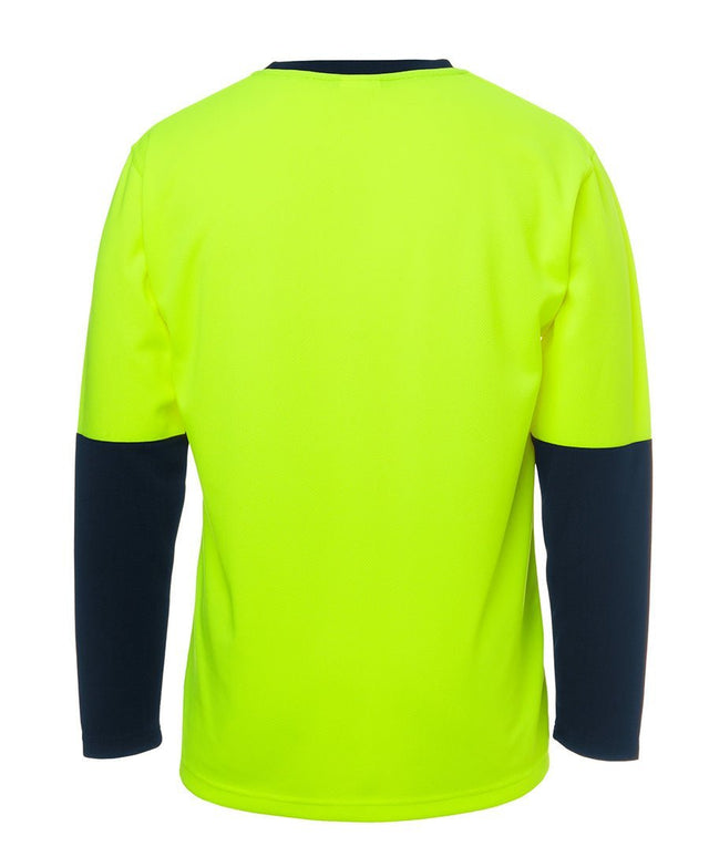 JB's Wear JB's Hi Vis Long Sleeve Traditional T-Shirt 6HVTL - WEARhouse