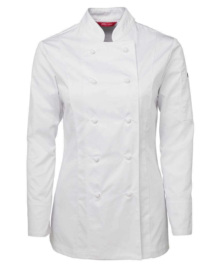 JB's Wear LADIES L/S CHEF'S JACKET 5CJ1 - WEARhouse