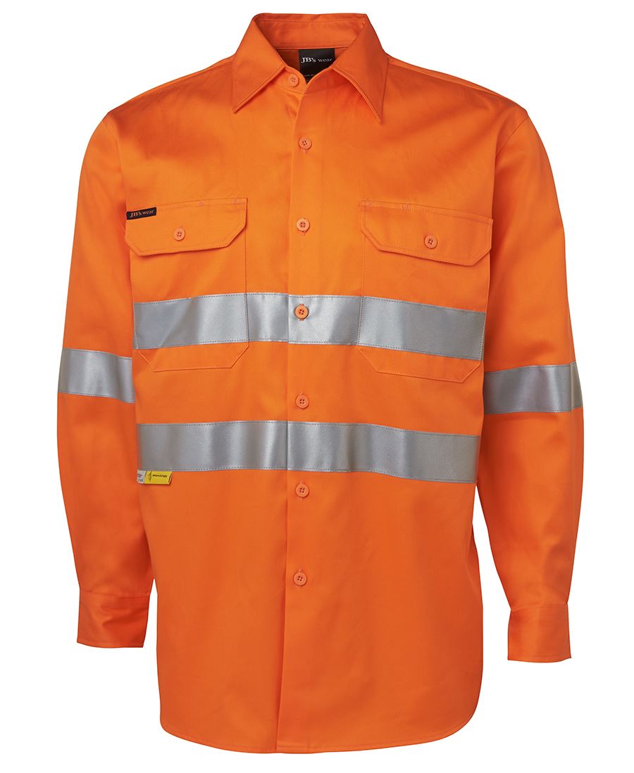 JB's Wear L/S 190G Shirt With 3M Tape 6HDNL - WEARhouse