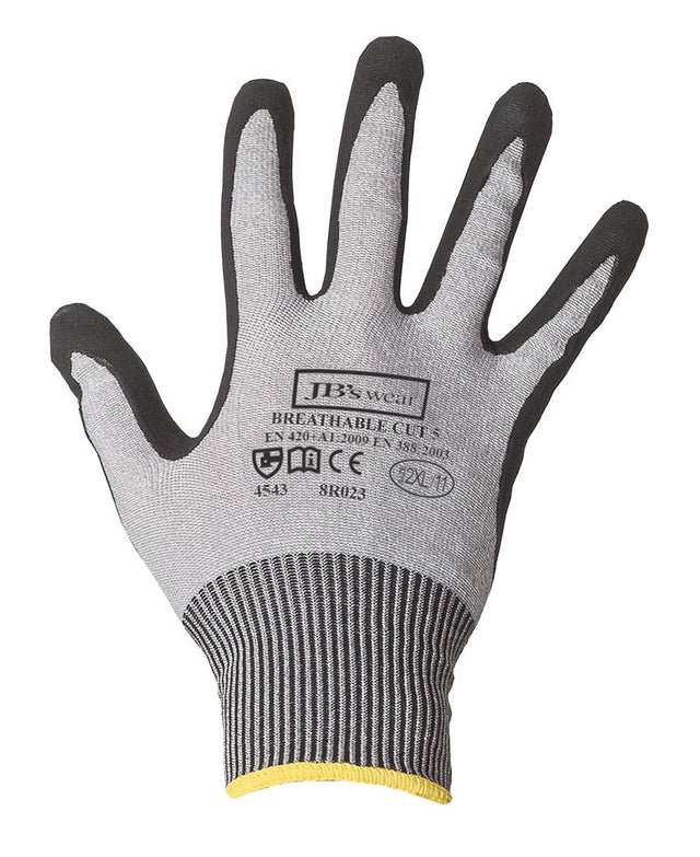 JB's Wear NITRILE BREATHABLE CUT 5 GLOVE (12 PACK) 8R023 - WEARhouse