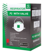 JB's Wear P2 RESPIRATOR WITH VALVE (12PC) 8C150 - WEARhouse